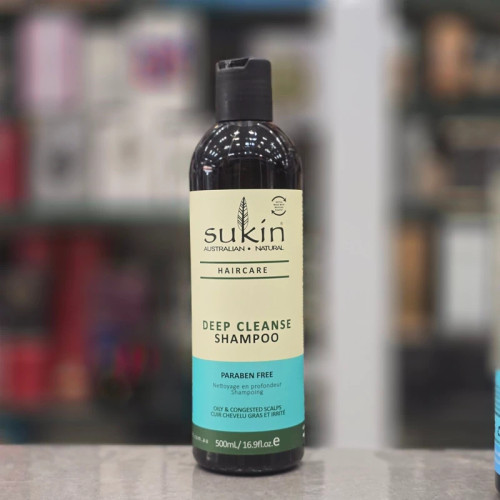 شامپو موهای چرب سوکین Sukin مدل Deep Cleanse